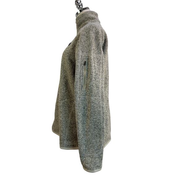 Patagonia Better Sweater Quarter Zip Beige Cream Pelican - Picture 5 of 8